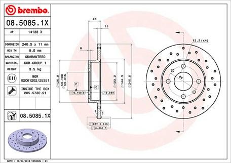 Magneti Marelli 360406021602 - Brake Disc autospares.lv