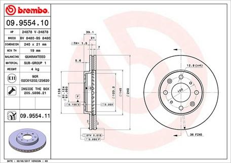 Magneti Marelli 360406028200 - Brake Disc autospares.lv