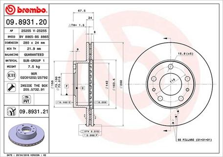 Magneti Marelli 360406023800 - Brake Disc autospares.lv