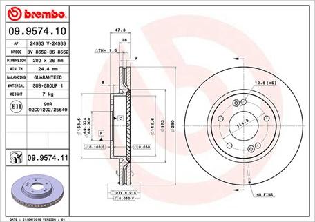 Magneti Marelli 360406027100 - Brake Disc autospares.lv