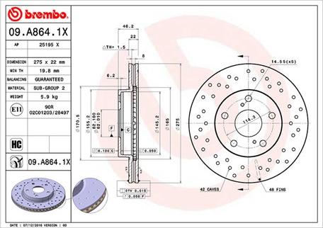 Magneti Marelli 360406144002 - Brake Disc autospares.lv