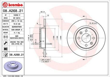 Magneti Marelli 360406164101 - Brake Disc autospares.lv