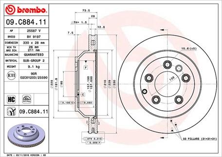 Magneti Marelli 360406161301 - Brake Disc autospares.lv