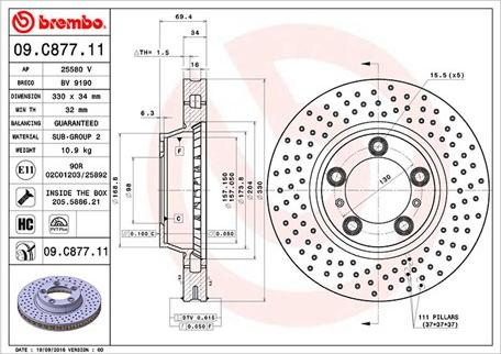 Magneti Marelli 360406161701 - Brake Disc autospares.lv