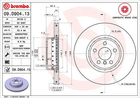 Magneti Marelli 360406168501 - Brake Disc autospares.lv