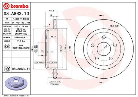 Magneti Marelli 360406104700 - Brake Disc autospares.lv