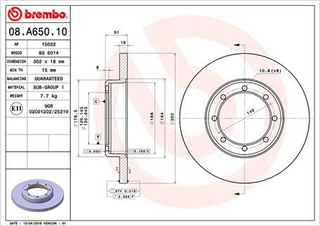 Magneti Marelli 360406106300 - Brake Disc autospares.lv