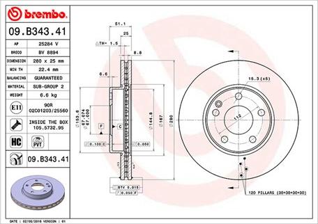 Magneti Marelli 360406108401 - Brake Disc autospares.lv