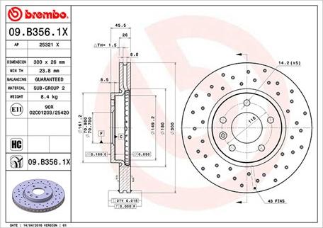 Magneti Marelli 360406108702 - Brake Disc autospares.lv