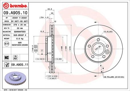 Magneti Marelli 360406107100 - Brake Disc autospares.lv