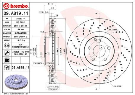 Magneti Marelli 360406116601 - Brake Disc autospares.lv