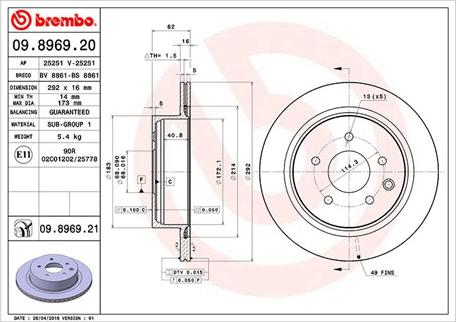 Magneti Marelli 360406110100 - Brake Disc autospares.lv