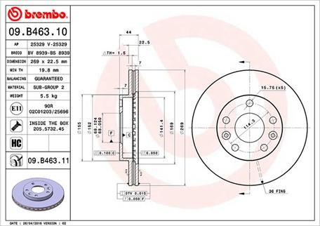 Magneti Marelli 360406110300 - Brake Disc autospares.lv