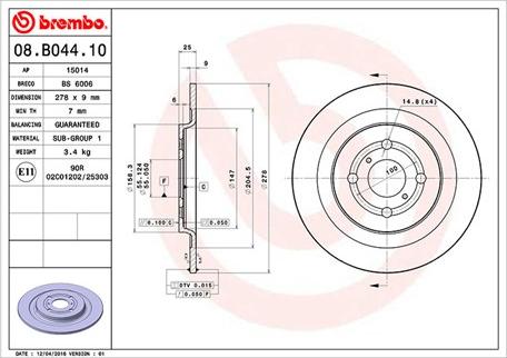 Magneti Marelli 360406111000 - Brake Disc autospares.lv