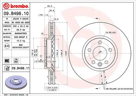 Magneti Marelli 360406125600 - Brake Disc autospares.lv