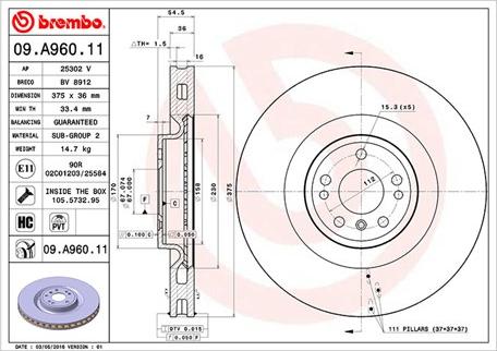 Magneti Marelli 360406122501 - Brake Disc autospares.lv