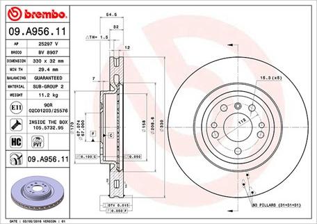 Magneti Marelli 360406122001 - Brake Disc autospares.lv