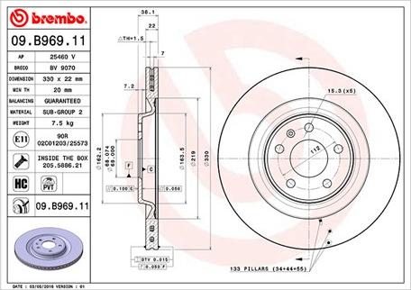 Magneti Marelli 360406127201 - Brake Disc autospares.lv