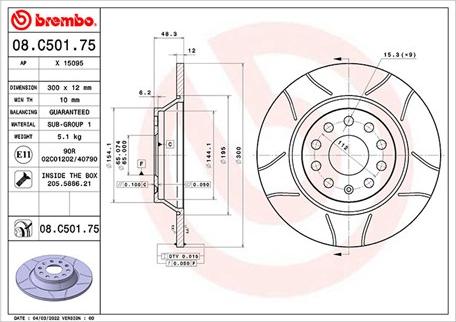 Magneti Marelli 360406175605 - Brake Disc autospares.lv