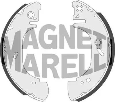 Magneti Marelli 360219196632 - Brake Shoe, Drum brakes autospares.lv