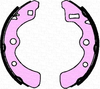 Magneti Marelli 360219196240 - Brake Shoe, Drum brakes autospares.lv