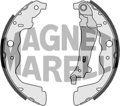 Magneti Marelli 360219198365 - Brake Shoe, Drum brakes autospares.lv