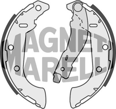 Magneti Marelli 360219198315 - Brake Shoe, Drum brakes autospares.lv