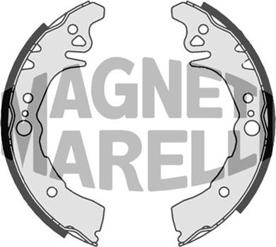 Magneti Marelli 360219198373 - Brake Shoe, Drum brakes autospares.lv