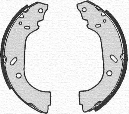 Magneti Marelli 360219192163 - Brake Shoe, Drum brakes autospares.lv