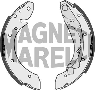 Magneti Marelli 360219192208 - Brake Shoe, Drum brakes autospares.lv