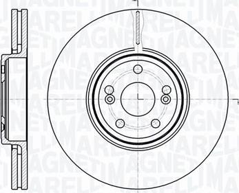 Magneti Marelli 361302040494 - Brake Disc autospares.lv