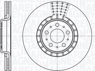 Magneti Marelli 361302040498 - Brake Disc autospares.lv