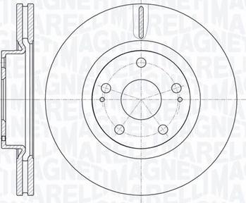 Magneti Marelli 361302040492 - Brake Disc autospares.lv