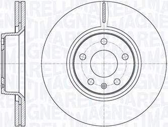 Magneti Marelli 361302040460 - Brake Disc autospares.lv