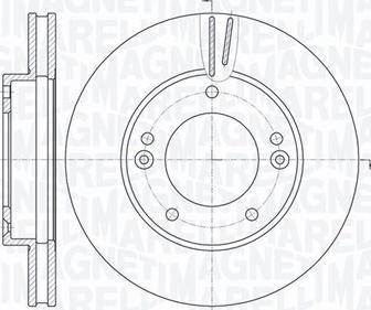 Magneti Marelli 361302040462 - Brake Disc autospares.lv