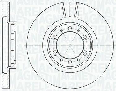 Magneti Marelli 361302040402 - Brake Disc autospares.lv