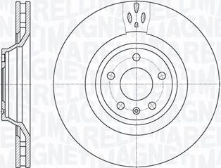 Magneti Marelli 361302040416 - Brake Disc autospares.lv