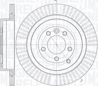 Magneti Marelli 361302040428 - Brake Disc autospares.lv