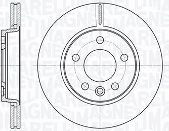 Magneti Marelli 361302040470 - Brake Disc autospares.lv