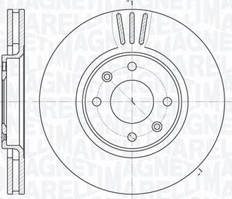 Magneti Marelli 361302040472 - Brake Disc autospares.lv