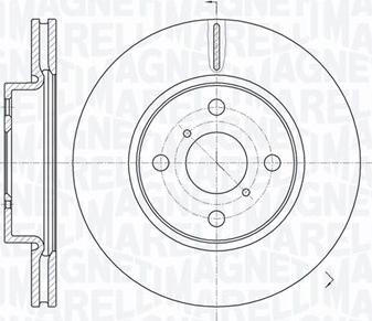 Magneti Marelli 361302040590 - Brake Disc autospares.lv