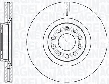 Magneti Marelli 361302040552 - Brake Disc autospares.lv