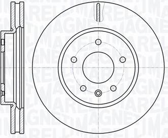 Magneti Marelli 361302040560 - Brake Disc autospares.lv