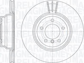 Magneti Marelli 361302040514 - Brake Disc autospares.lv