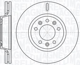 Magneti Marelli 361302040526 - Brake Disc autospares.lv