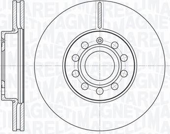 Magneti Marelli 361302040693 - Brake Disc autospares.lv