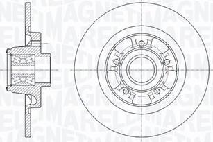 Magneti Marelli 361302040651 - Brake Disc autospares.lv