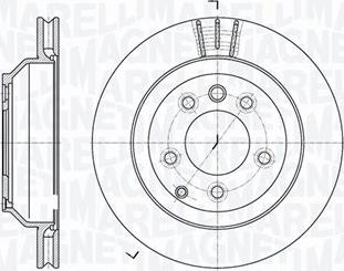 Magneti Marelli 361302040681 - Brake Disc autospares.lv