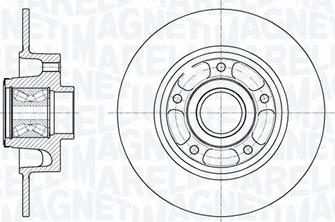 Magneti Marelli 361302040683 - Brake Disc autospares.lv