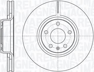 Magneti Marelli 361302040687 - Brake Disc autospares.lv